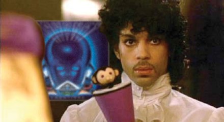 Prince, a puppet and Journey's "Frontiers."